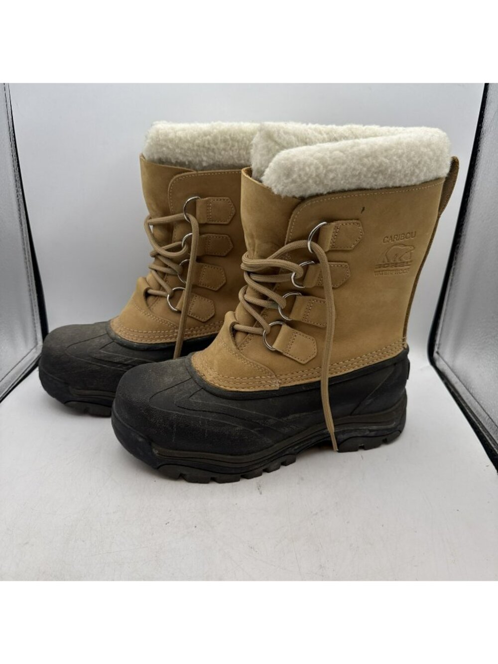 Sorel Caribou Waterproof Cold Weather Insulated Snow Boots Women's Size 7